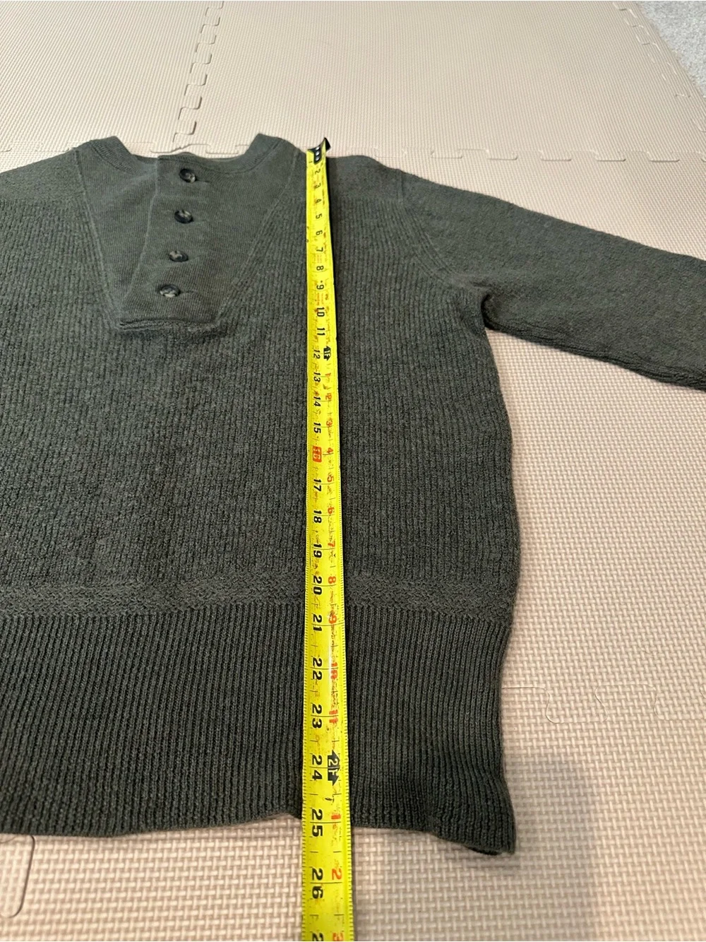J Brand length measurements across
